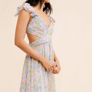 Floral Multi-Color Women's Dress